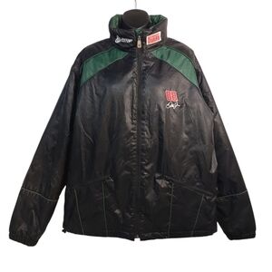 Chase Authentics NASCAR Driver Dale Jacket Men's Green Black Size L